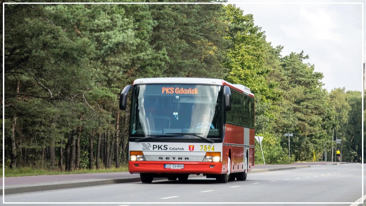 Autobusem po Mierzei Wiślanej