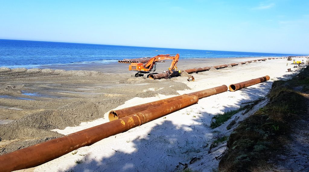 zamknięte plaże w Stegnie