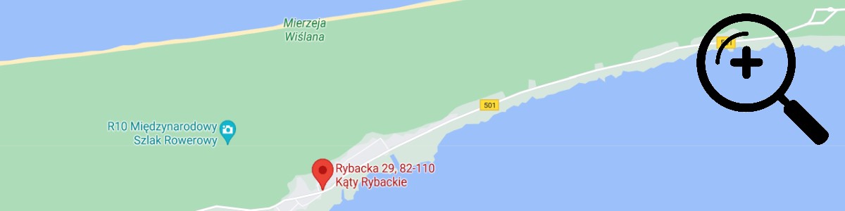 pokoje u rybaka katy rybackie mapa 1