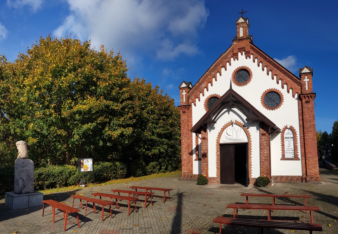 Atrakcje w gminie Sztutowo. Kościół św. Wojciecha