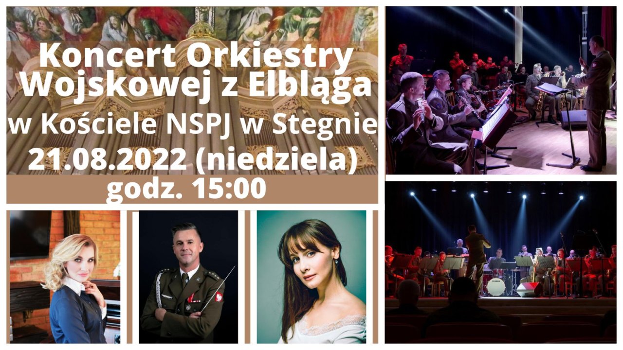 Koncert Orkiestry Wojskowej z Elbląga | NaMierzeje.pl