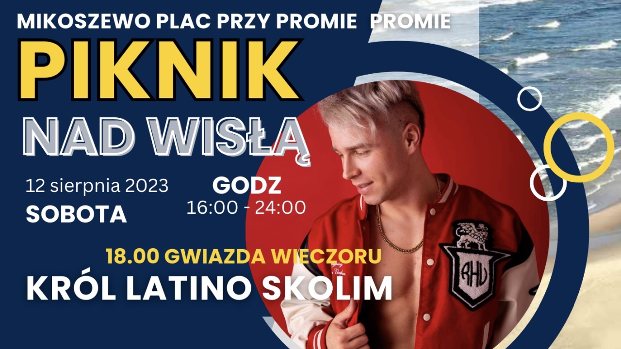 Piknik nad Wisłą z królem Latino | NaMierzeje.pl
