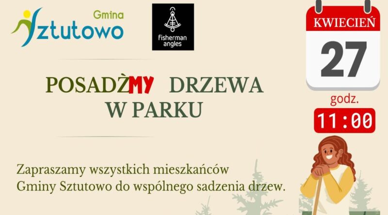 Sadzenie drzew w parku | NaMierzeje.pl